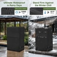 thumbnail image 6 of Pit Column Cover Waterproof Dustproof Design Adjustable Straps Waterproof Outdoor Tall, 6 of 8