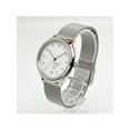 thumbnail image 4 of Mondaine Helvetica No1 Regular 33mm Steel White Dial Ladies Watch MH1.R1210.SM, 4 of 5