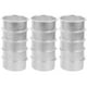thumbnail image 5 of 20 portavelas de aluminio portátiles para manualidades, portavelas redondos con bordes seguros, portavelas pequeño para centro de mesa de corona, 5 of 7