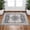 Navy Blue, variant on YOUFORTONG 2x3 Indoor Area Rug,Boho Vintage Tribal Carpet with Non Slip Backing,Stain Resistant Small Rug for Living Room Bedroom Kitchen Bathroom Home Decor Floor Mat,Navy Blue