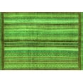 thumbnail image 1 of Ahgly Company Indoor Rectangle Abstract Green Modern Area Rugs, 8' x 12', 1 of 4