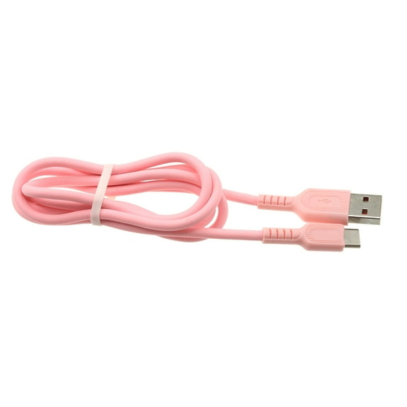 Pink 3ft USB-C Cable for OnePlus Nord N30 5G Phone - Charger Cord Power Wire Type-C Fast Charge Compatible With OnePlus Nord N30 5G Model