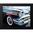 thumbnail image 2 of Schuh, Michael 14x11 Black Modern Framed Museum Art Print Titled - T-Bird on Chevy Reflections, 2 of 5