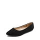 thumbnail image 1 of Flats para Mujer DREAM PAIRS de Punta Fina Anchos y Cómodos en Negro, 1 of 7