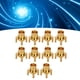 thumbnail image 5 of 10 Uds Adaptador Coaxial RF Hembra ANGGREK Conectores de Montaje en Panel PCB de 50 Ohmios, 5 of 8