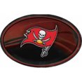 thumbnail image 1 of Tampa Bay Buccaneers Autocollant Ovale Découpé Chrome, 1 of 1