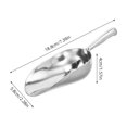 thumbnail image 2 of OULII 2PCS Popcorn Scoops for Serving Grey Aluminium Alloy Efficient Scooping for Professional Chefs, 2 of 8