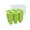 Green, variant on Ice Cube Tray Popsicle Mold,Ice Pop Molds Popsicle Molds 6-in-1 Silicone Ice Pop Molds BPA Freee Popsicle Mold Reusable Easy Release Ice Pop Make