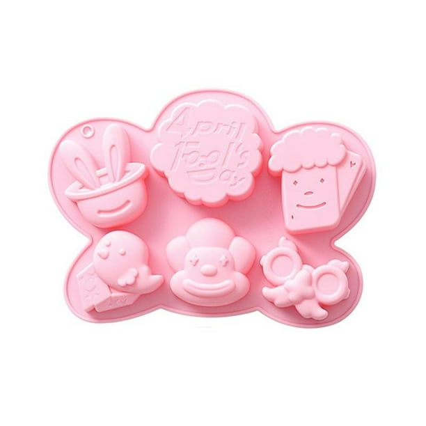 OOKWE Cartoon Chocolate Mold Candy Mold Baking Tool Sugar Mold for Holiday Accessories OOKWE Cartoon Chocolate Mold Candy Mold Baking Tool Sugar Mold for Holiday Accessories