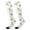 Elephant, variant on 5-11year Womens Casual Knee High Socks DIY Cute Fashion Socks,Dual Clouds Printed