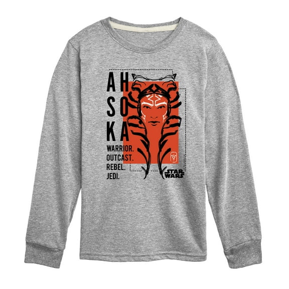 Star Wars - Ahsoka Collage - Toddler And Youth Long Sleeve Graphic T-Shirt