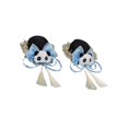 thumbnail image 1 of 2x Pinces à Cheveux Style Chinois Panda Barrette à Franges Épingles à Cheveux pour Hanfu Mariage Bleu, 1 of 9