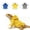 Yellow, variant on Crawling Pet Outdoor Transformation Outfit,Lizard Clothing,Hoodie,Warm Sweater Jacket,Reptile Clothing With Velcro.
