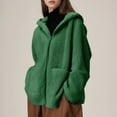 thumbnail image 6 of ZHYou Womens Full Zip Fleece Jacket Sherpa Outwear Warm Coat Fall Winter Piece, 6 of 6