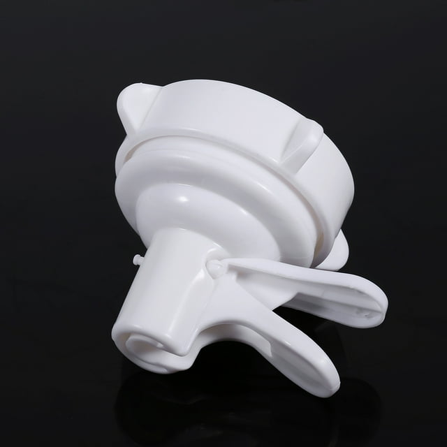 Water Bottle Valve Water Bottle Dispenser Spigot Water Crock Water Bottle Spigot 1Pc Plastic Spigot Water Replacement Bottle Top Valve Faucet Dispenser Simple Device White