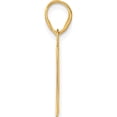 thumbnail image 2 of 14K Yellow Gold Polished Etched Number 41 Pendant - Jbsp, 2 of 5