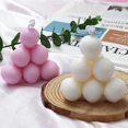 thumbnail image 2 of Dollar2million Candle Mold 3D Art, Pyramid, Craft Clear Silicone, 2 of 6