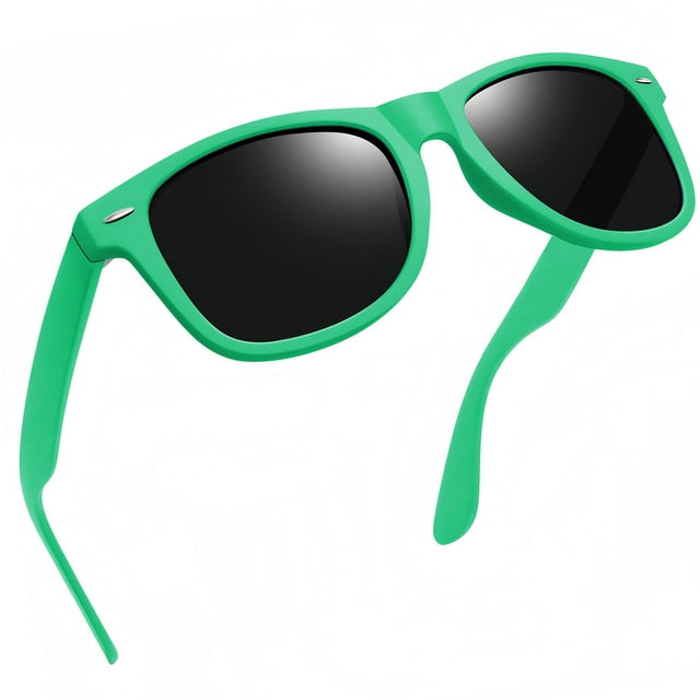 Gafas de sol Joopin Square Polarized UV400 para mujeres y hombres, color verde