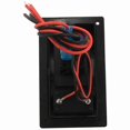 thumbnail image 4 of Dual Battery Test Panel with LED Voltmeter and Rocker Switch for Car, Truck, Marine, Boat - 12-24V, 4P On-Off-On Configuration, 4 of 5