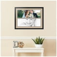 thumbnail image 2 of ArtToFrames Collage Photo Picture Frame with 2 - 8x24" Openings, Framed in Black with Scotch Mist and Black Mats (CDM-3926-1578), 2 of 8