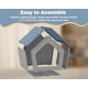 thumbnail image 5 of Dog House DRATO para interiores y exteriores, resistente a la intemperie para perros pequeños, 5 of 8