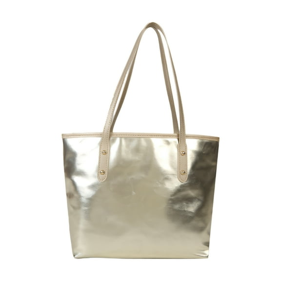 GASTROPOD Tote Bag Eco-Friendly and Sustainable Tote Bag for Women Strong and Durable Zippers Purse Organizer Gold