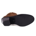 thumbnail image 4 of NECHOLOGY Botas Mujer Adulto Femenino Zapatos Botines mujer Botas occidentales Botas de color caqui Mujer 2023 Europa y los Unidos Botines de mujer de tacón con cremallera de tamaño (Khaki, 41), 4 of 7