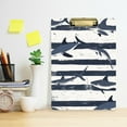 thumbnail image 2 of FORMRS Acrylic Clipboard with Low Profile Clip Standard A4 Letter Size, 12.5" x 9", Light Sharks, 2 of 8