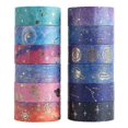 thumbnail image 2 of 12 Rolls Washi Tape, Starry Sky Washi Tape Decorative Paper Masking Tape Masking Tape Adhesive Paper Masking Tape, 2 of 5