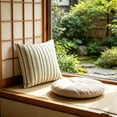 thumbnail image 4 of Throw Pillow Cover Tone Boho Cushion Case Digital Print Sofa Decor Washed Linen Look For Couch Bed, 4 of 6