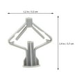 thumbnail image 2 of Miangastore Drywall Fixings Light Grey 200Pack 1.5X1.3X0.5In, 2 of 8