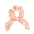 thumbnail image 5 of 12 Pack Hair Elastic Scrunchies Chiffon Hair Scrunchies Hair Bow Chiffon Ponytail Holder Bobbles Soft Elegant Bow Scrunchies for Women Hair Ties, 12 Colors Scrunchies with Ribbon, 5 of 6