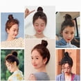 thumbnail image 2 of Clip En Messy Bun Messy Hair Bun Hair Tie Extension Claw Clip Para Mujeres Damas Niñas Vogacara CE008099-01, 2 of 6