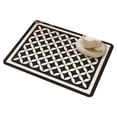 thumbnail image 5 of Mdesiwst Kitchen Countertop Drying Mat Geometric Super Absorbent Anti-slip Foldable Quick Drying Wear Resistant Multi-functional Dish Bowl Plate Dinnerware Placemat Coffee Maker Pad, 5 of 8