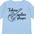 thumbnail image 4 of Inktastic Guitar Player Future Guitarist Girls Long Sleeve Toddler T-Shirt, 4 of 5