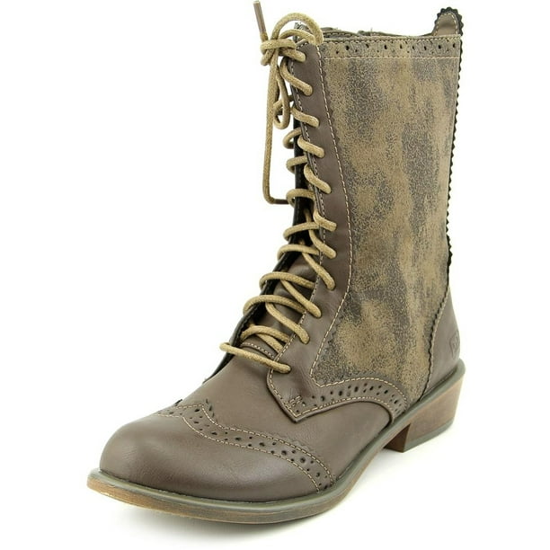 chinese laundry bunny canvas combat boot