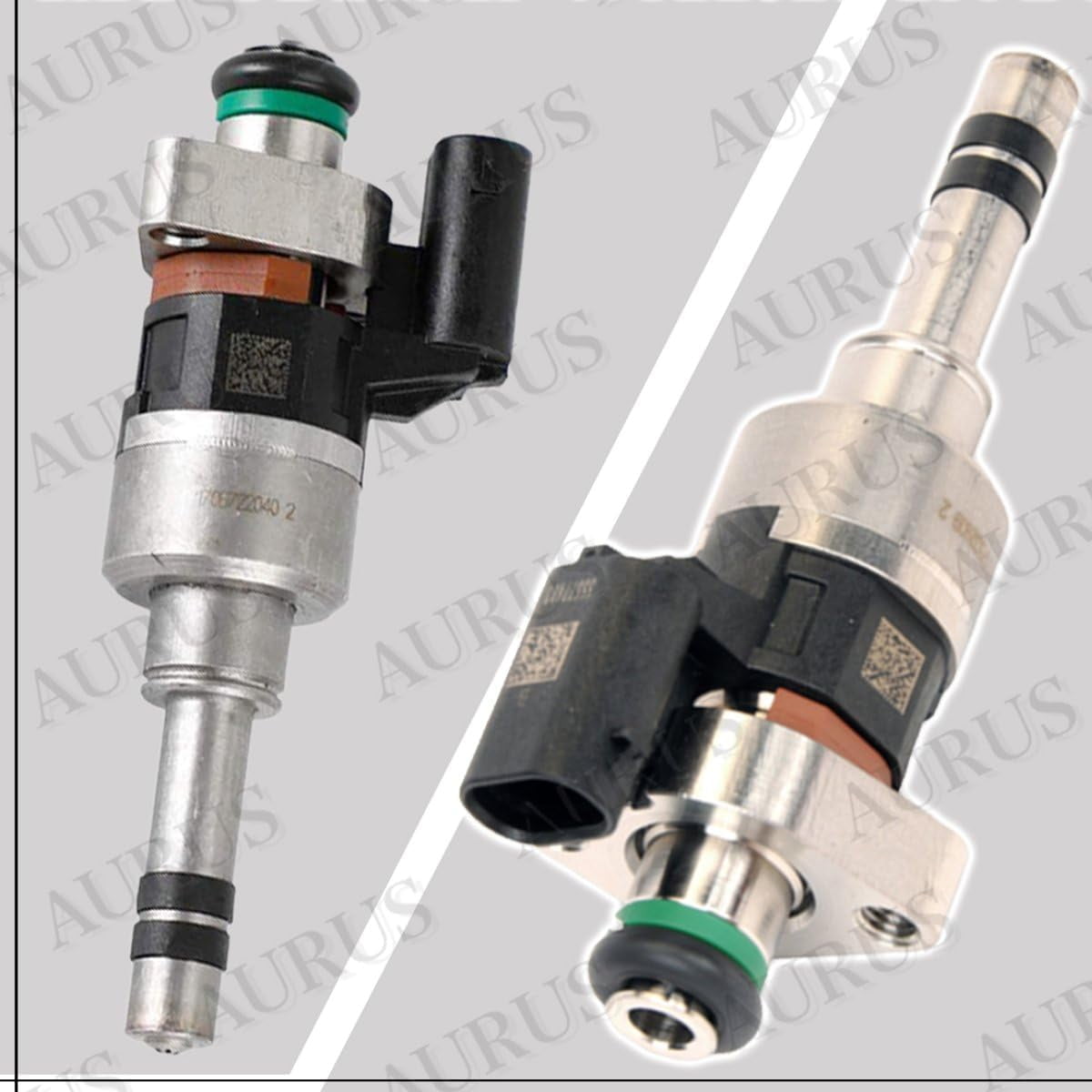 AURUS x4 SET of OEM Fuel Injectors 55577403 12644767 Compatible with Buick Encore for Chevrolet Cruze Trax 1.4L for Chevrolet Malibu Equinox for GMC Terrain 1.5L L4 Cylinder Engine 2016-2022