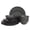 Black, variant on Gibson Elite Vista Rossio - Made In Portugal - 12 Piece Dinnerware Set for 4, White Ceramic Plates and Bowls, Stoneware Dishware Set with Scalloped Edge, Dinner Plates, Salad Plates and Cereal Bowls