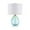 Blue, variant on Gracie Mills Montes Ombre Glass Table Lamp - GRACE-9554