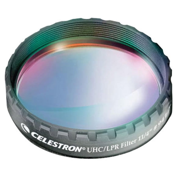 Celestron 94123 1.25-inch UHC/LPR Filter with Multi-Layer Dielectric Coatings - Optimises Spectral and Optical Characteristics for Improved Celestial