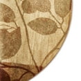 thumbnail image 3 of Home Dynamix Tribeca Amelia Contemporary Geometric Floral Area Rug, Beige/Brown, 5'2" Round, 3 of 5