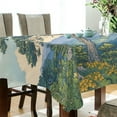thumbnail image 5 of Yayeee Tablecloths 60" x 120" Rectangle Wrinkle Resistant Party Table Cover, Beige Mountain, 5 of 8