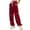Wine, variant on gakvbuo Cinch Bottom Baggy Sweatpants For Women High Waiste Workout Active Joggers Pants For Gym Sporty Athletic Fitting Cargo Sweatpants For Women Baggy Lounge Trousers Drawstring With Pockets