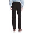 thumbnail image 2 of IZOD Men's Performance Stretch Straight Fit Flat Front Chino Pant, Black, 40W x 32L, 2 of 6