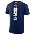 thumbnail image 3 of Men's Corey Kispert Navy Washington Wizards Playmaker Name & Number T-Shirt, 3 of 3