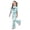j-1787Mint Green485, variant on MEZZALL Kids Girls Bowknot Outfit Cute Bow Heart Print O-Neck Short Sleeve Tops With Flare Leg Pants Toddler Two Piece Matching Trendy Children Fashion Clothes Sets