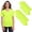 Safety Yellow 9 Pcs, variant on High Visibility Workwear Tee, 100% Polyester Hi Vis Women's Fusion ChromaSoft Performance T-Shirt (Safety Yellow 2 Pack, L)