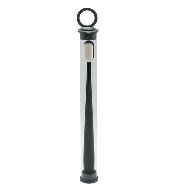 Vogacara Cepillo de flexible con agarre de caja Suministros para el cuidado Mango ergonómico Herramienta de limpieza oral para el hogar de cuidado de los oídos Negro/Cabeza Plana/Caja Vogacara CE012357-03B