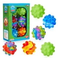 thumbnail image 3 of Power Your Fun 6pk Pop Ball Travel Fidget Toys - Sensory Toys (2 LED, 2 Glow in the Dark, 2 Regular), 3 of 8