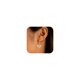 thumbnail image 2 of Pendientes ALEXCRAFT chapados en oro de 14 quilates con forma de corazón para mujer, 2 of 8